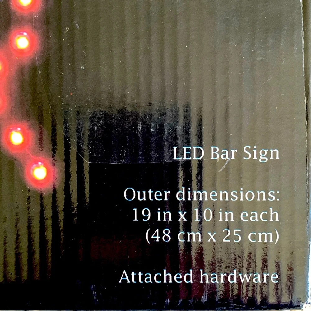 Wall Decor Art Led Bar Sign - Picture 4 of 11